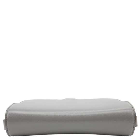 Gucci  GG Ring Leather Shoulder Bag Light Grey 589474 - Picture 5 of 15